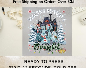Disney Christmas DTF Print Transfer, Disney Christmas DTF, Disney Xmas Dtf, Heat Press, 2025 Christmas Dtf
