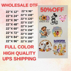 Wholesale DTF Prints, Bulk DTF Prints, DTF Transfers, Heat Transfers, Custom Dtf Transfers, Direct to Film Printing, Dtf Gang Sheets