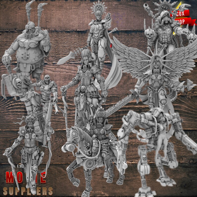 Pack WARHAMMER 40K Stl Files for 3D Printing, Miniatures, RPG ...
