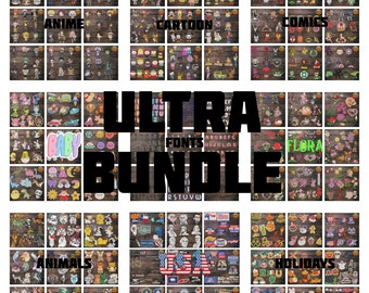 Diseños de BORDADO ULTRA BUNDLE para máquinas de bordar, paquete de archivos de bordado, paquete de diseño de bordado, Pes, Dst, Jef, Exp, Emb,