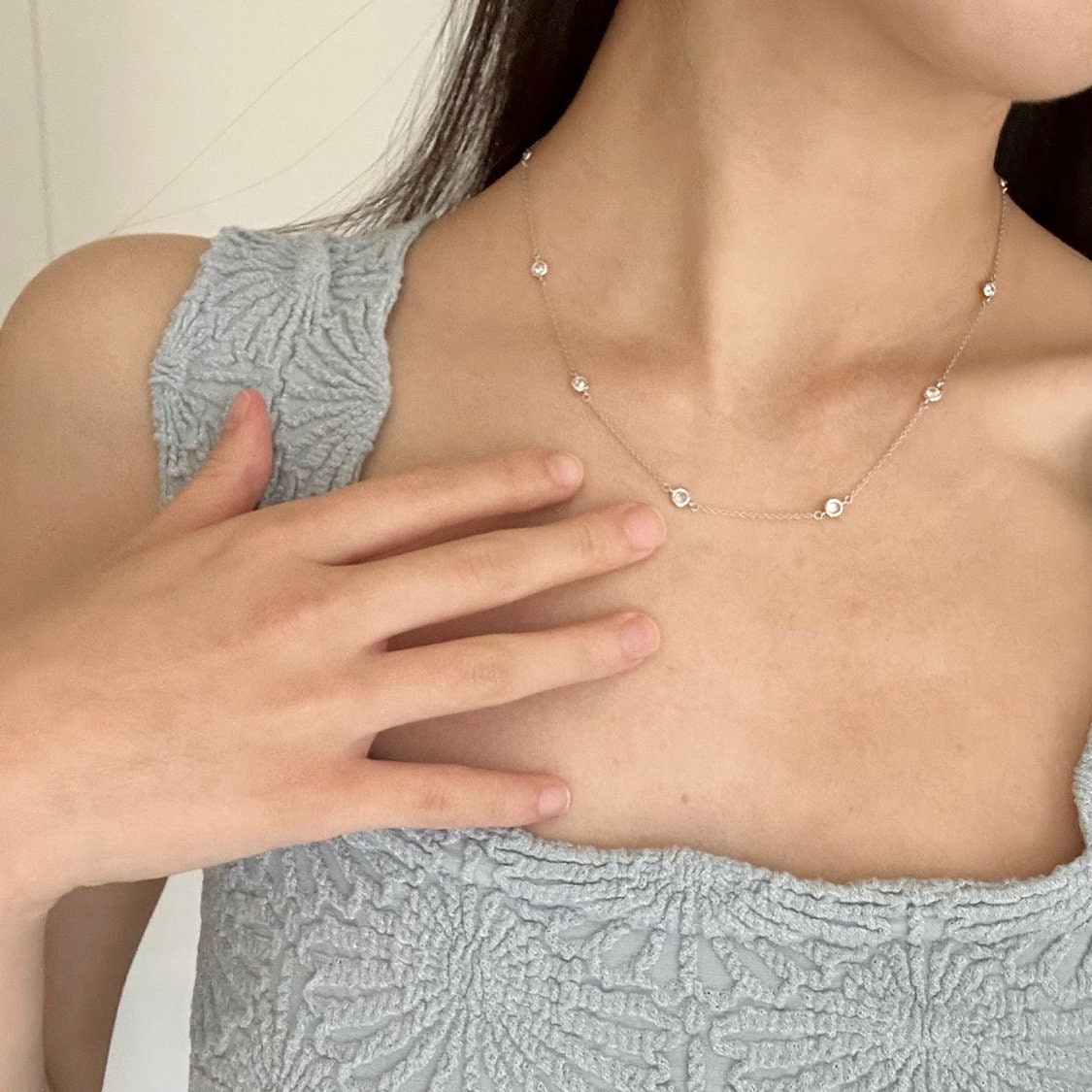 Cz by shop the yard necklace