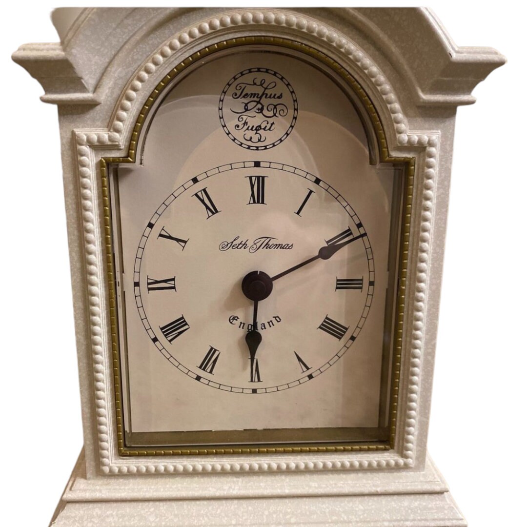7 Tempus Seth Thomas Quartz Mantle Clock Etsy