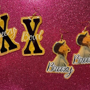 Chris Brown Earrings
