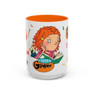 As Told By Ginger Coffee Mug | 11 oz & 15 oz Ceramic Cup | Cozy Coffee Cup | 90s Kids Gift | Nickelodeon Fan Gift | Nostalgic Coffee Mug image 6