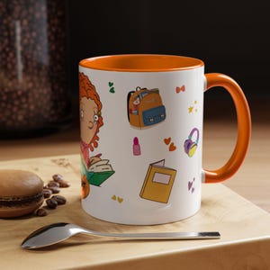As Told By Ginger Coffee Mug | 11 oz & 15 oz Ceramic Cup | Cozy Coffee Cup | 90s Kids Gift | Nickelodeon Fan Gift | Nostalgic Coffee Mug image 4
