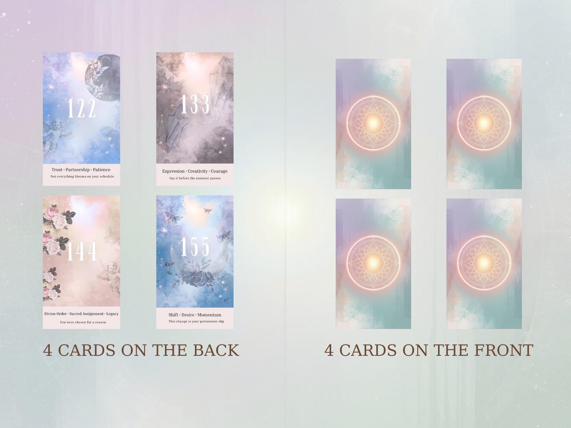 Innerlight Angel Codes Oracle Deck | 45 Spiritual Angel Number Cards ...