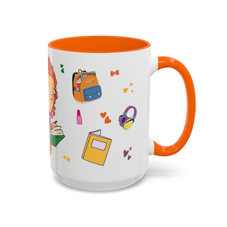 As Told By Ginger Coffee Mug | 11 oz & 15 oz Ceramic Cup | Cozy Coffee Cup | 90s Kids Gift | Nickelodeon Fan Gift | Nostalgic Coffee Mug image 7
