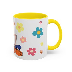 Y2K Nostalgia Coffee Mug | Retro Cartoon Inspired Mug | Lizzie McGuire 2000s Aesthetic Gift | Cute Nostalgic Coffee Cup | Millennial Gift image 4