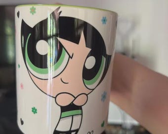 Powerpuff Girls Coffee Mug | Ceramic Mugs | Drink Mugs and Cups | Tea Mugs | Gifts for Her | 11oz & 15 oz | Novelty Gift
