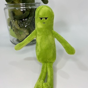 Grumpy Dill Dude: A Handmade Pickle Pal