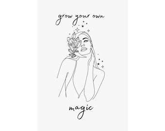 Grow your own magic poster