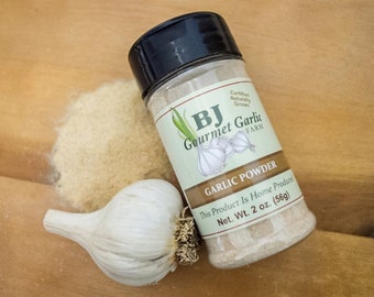 Garlic Powder 100% Pure Dehydrated Fresh Garlic in Shaker