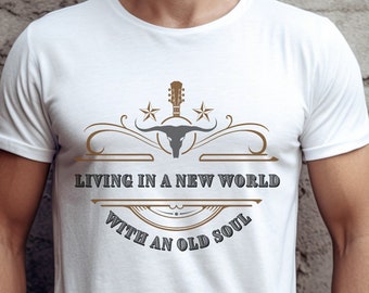 Rich Men North of Richmond-Oliver Anthony-Living In a New World With an Old Soul T shirt-Country Music Shirt-Country Shirt-freedom shirt