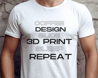 3D Printing T-Shirt | 3D Printer Gift, 3D Printer Owner, 3d Printing Gift, Print Lover Shirt, 3d Print Lover Gift, Unisex
