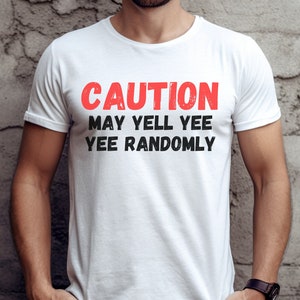 redneck t-shirt, YEE YEE T shirt, Western Shirt , Country Shirt, gift for him, gift for her, raised on red,