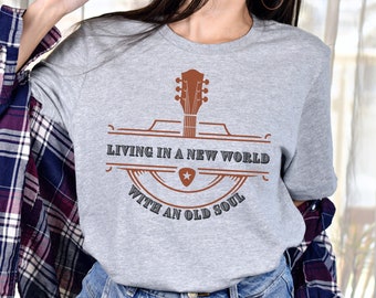 Rich Men North of Richmond-Oliver Anthony-Living In a New World With an Old Soul T shirt-Country Music Shirt-Country Shirt-freedom shirt
