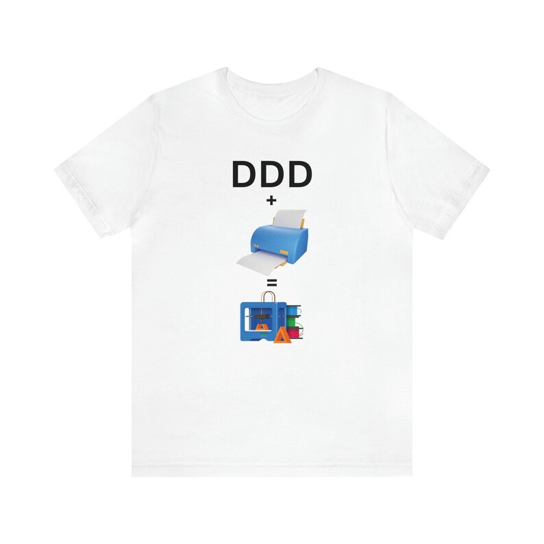 Funny 3d printing T-shirt, 3d printing shirt, 3d print lovers, 3d printer owners, 3d print gift, Unisex, Short Sleeve Tee, nerd shirt imagem 7