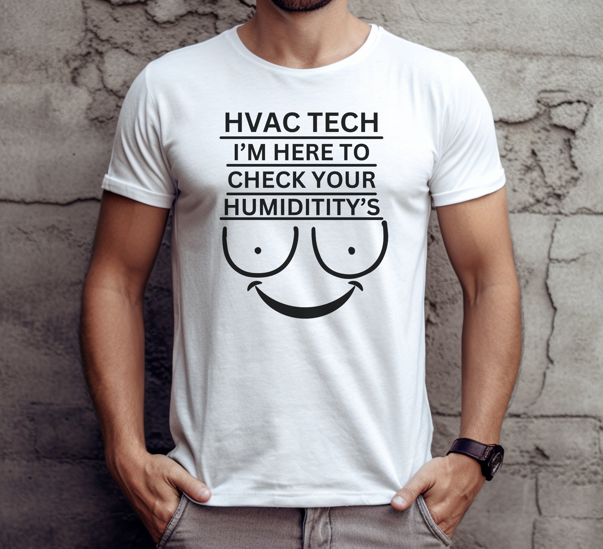 HVAC Shirt, HVAC Gifts, Hvac Tech Shirt, Gifts for Dad, Gift for Boy Friend, Hvac Tee, Funny