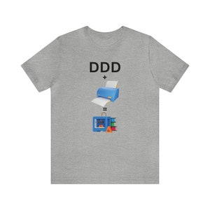 Funny 3d printing T-shirt, 3d printing shirt, 3d print lovers, 3d printer owners, 3d print gift, Unisex, Short Sleeve Tee, nerd shirt imagem 6
