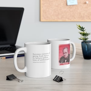 Winston Churchill Quote Mug. History Gift | History Lover | History Teacher | History Mug