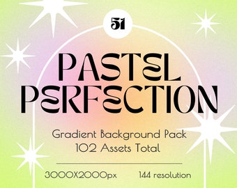 51 Pastel bright pink Grainy Gradient Backgrounds | 102 Total | Digital Gradient Pack | Instagram Story Post Gradient Aura | Digital Paper
