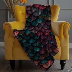 Zeleda Dragon Blanket Dragon Scale Blanket Gifts For Kids Girls Toddler - View #9