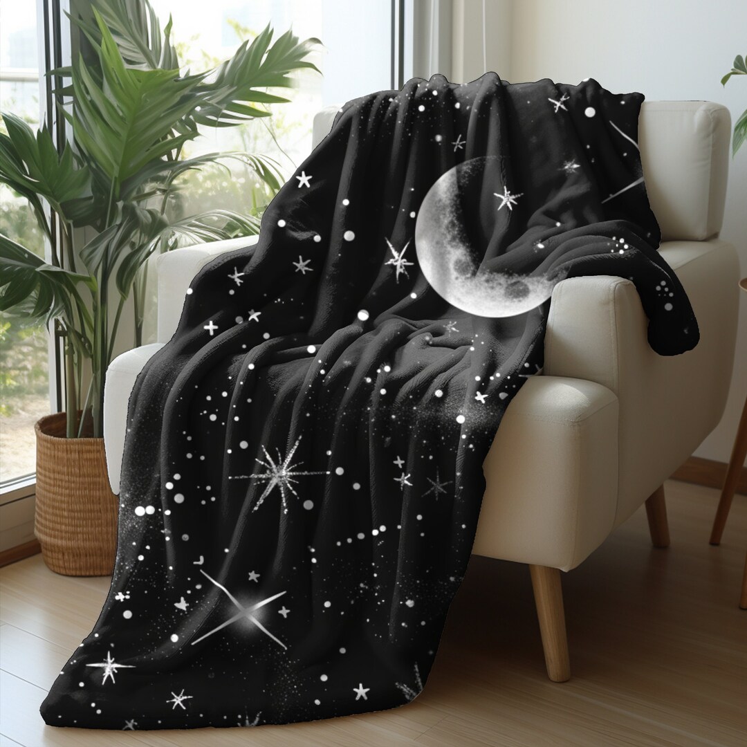 Galaxy Space Triangle Blanket