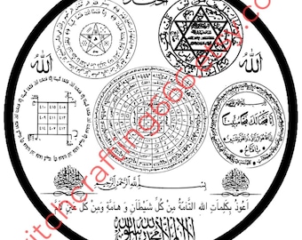 Handmade Power Protective Muska Against Jinn and Demons - Demon Exorcism Talisman for Powerful Protection