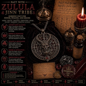 Pact With Zulula Jinn Tribe – Demonic Pact for Power, Wealth, and Desire