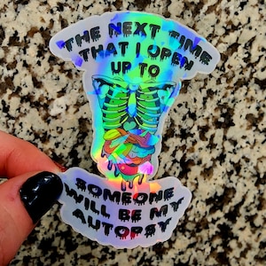 Bring Me The Horizon Holographic water resistant Sticker