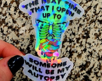Bring Me The Horizon Holographic water resistant Sticker