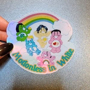 Motionless in white Holographic sticker