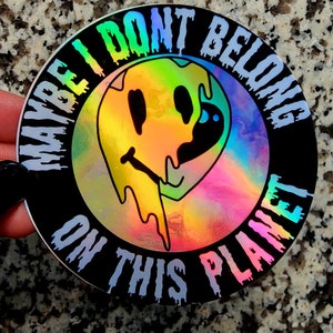 Bring Me The Horizon &quot;Lost&quot; Holographic water resistant Sticker