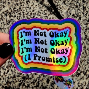 My Chemical Romance Holographic Sticker
