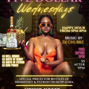 Editable Canva Motion Club Party Flyer Template