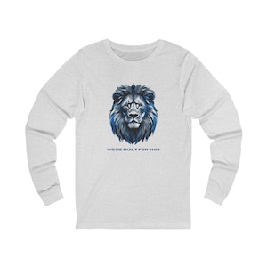 Detroit Lions Long Sleeve Tee,  Detroit Lions Fan, Detroit Fan Gift, Lions Fan Gift