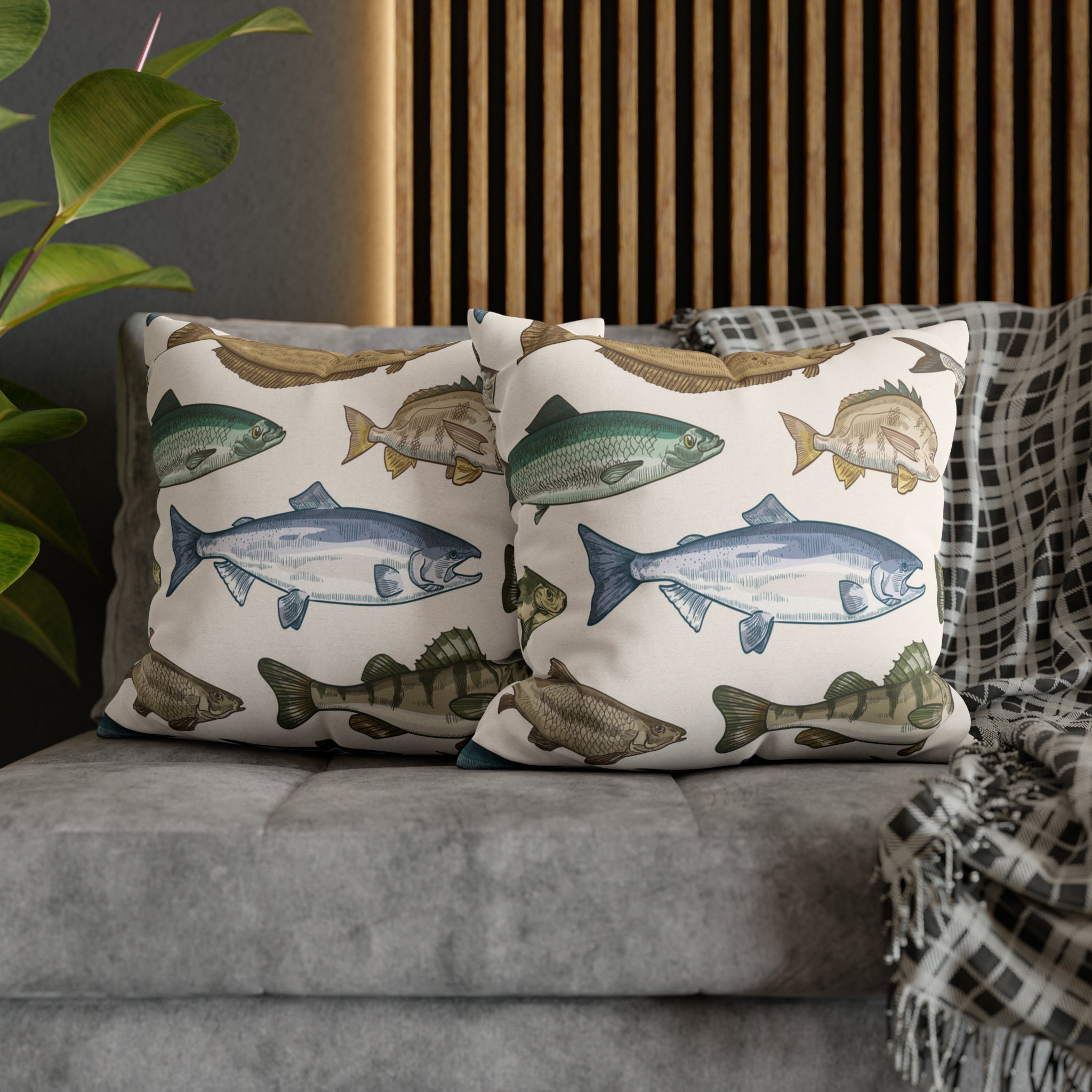 Fish Throw Pillow