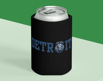 Detroit Lions Can Cooler: Insulated Drink Holder, Tailgate Essential
