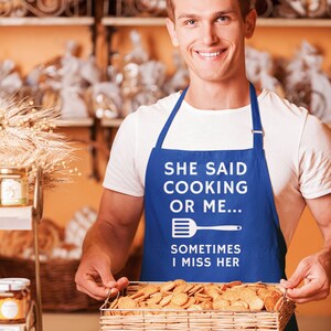 Funny Apron for Men | Printed Apron For Women Men | Printed Apron | BBQ Apron