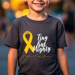 Childhood Cancer Awareness Tshirt | Kids T-shirt | Cancer Support Crewneck | Cancer Survivor Gift | Cancer Awareness Shirt