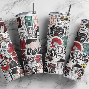My Chemical Romance sticker PNG for 20 oz tumbler