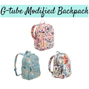 G/J-Tube Modified Feeding Tube Backpack, 12 inch, EnteraLite Infinity, Kangaroo Joey