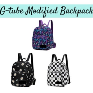 G/J-Tube Modified Feeding Tube Backpack, 11 inch, EnteraLite Infinity, Kangaroo Joey