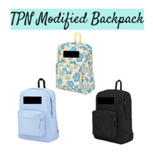 TPN Modified Backpack, 17 inch, Multiple Colors, Curlin 6000, Cadd 5700