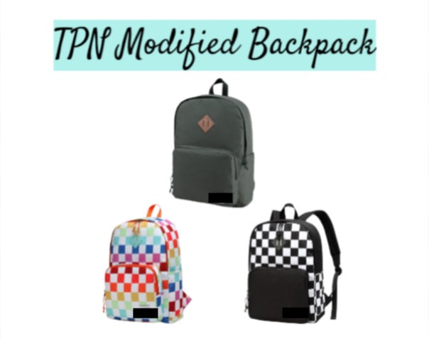 TPN Modified Backpack, 17 Inch, Multiple Colors, Curlin 6000, Cadd