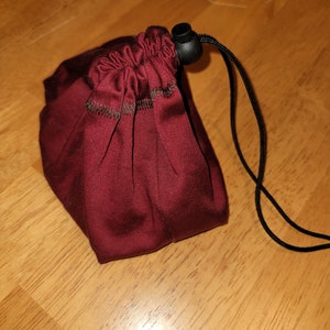 Small Fabric Dice Bag Sewing Pattern