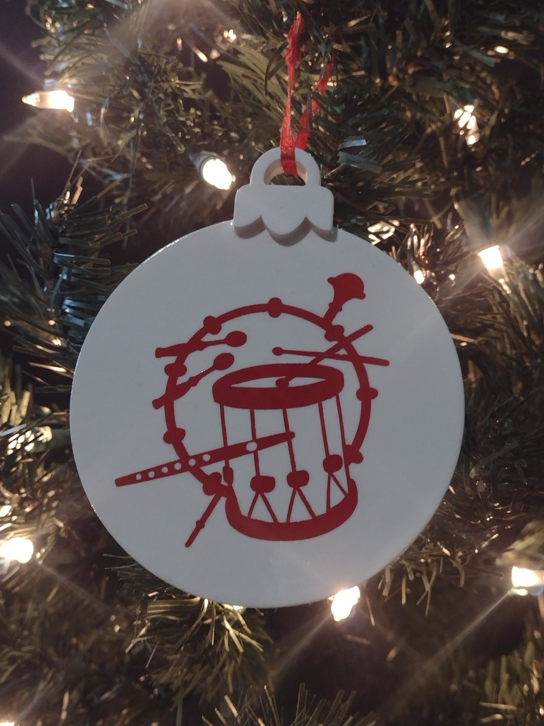 Handpainted Fife and Drum Christmas Ornaments Etsy