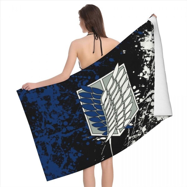 Anime Bath Towels Etsy