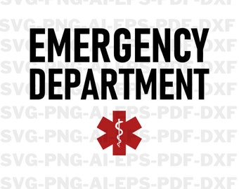 Emergency Department Svg, ER Nurse Png, Emergency Nurse Png, ER Nurse Svg, Emergency Nurse Svg
