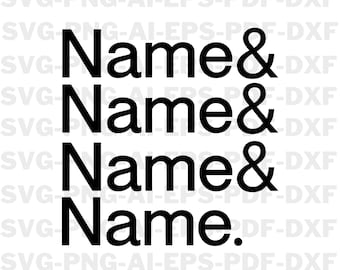 Benutzerdefinierte Namensliste Png, benutzerdefinierte Wort svg, benutzerdefinierter Name Cut File, benutzerdefinierter Name svg, benutzerdefinierter Text svg